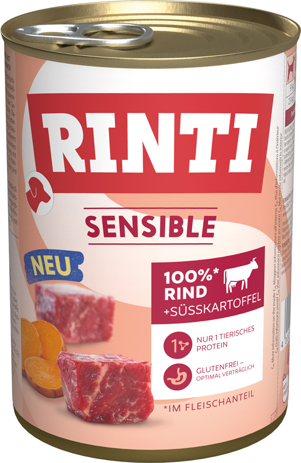 Sensible Rind & Süßkartoffel