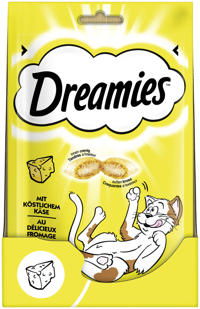 Dreamies - mit Käse 60g - 6 x 60g - 3
