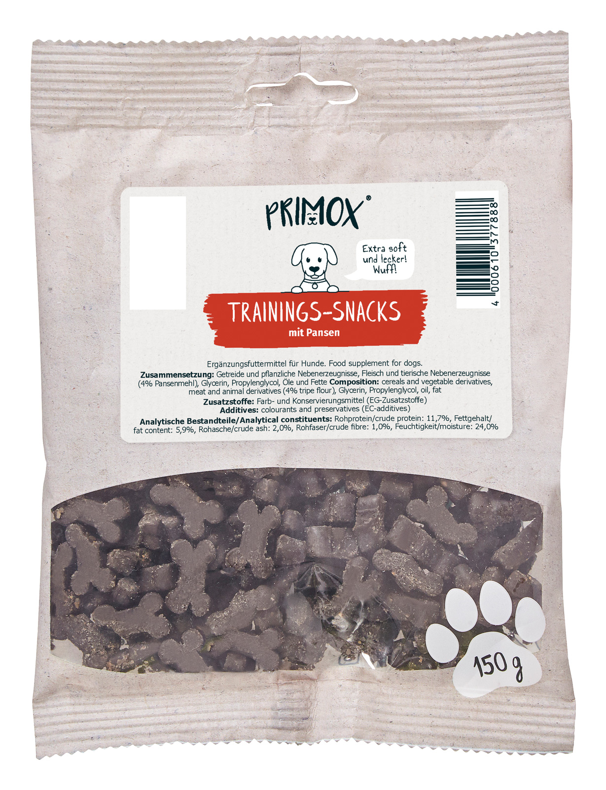 Trainingssnack mit Pansen 150g