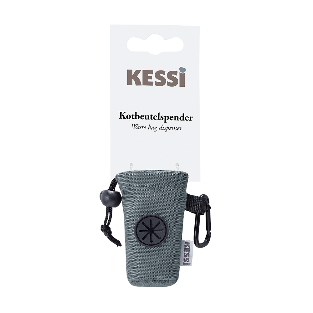 Kessi - Kotbeutelspender grau - 1 x 1 Stück - 2