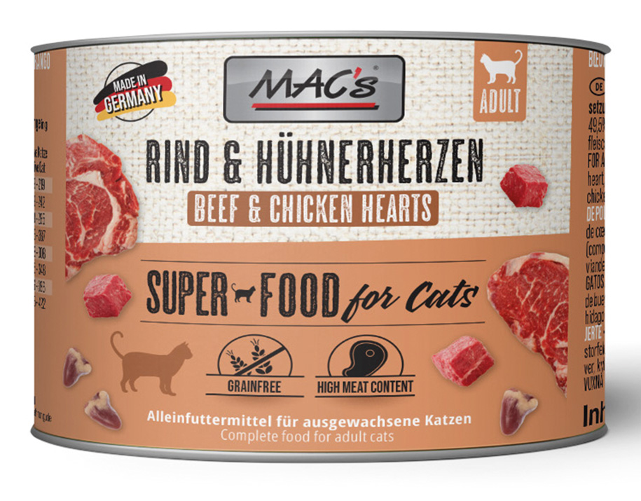 CAT Rind & Hühnerherzen