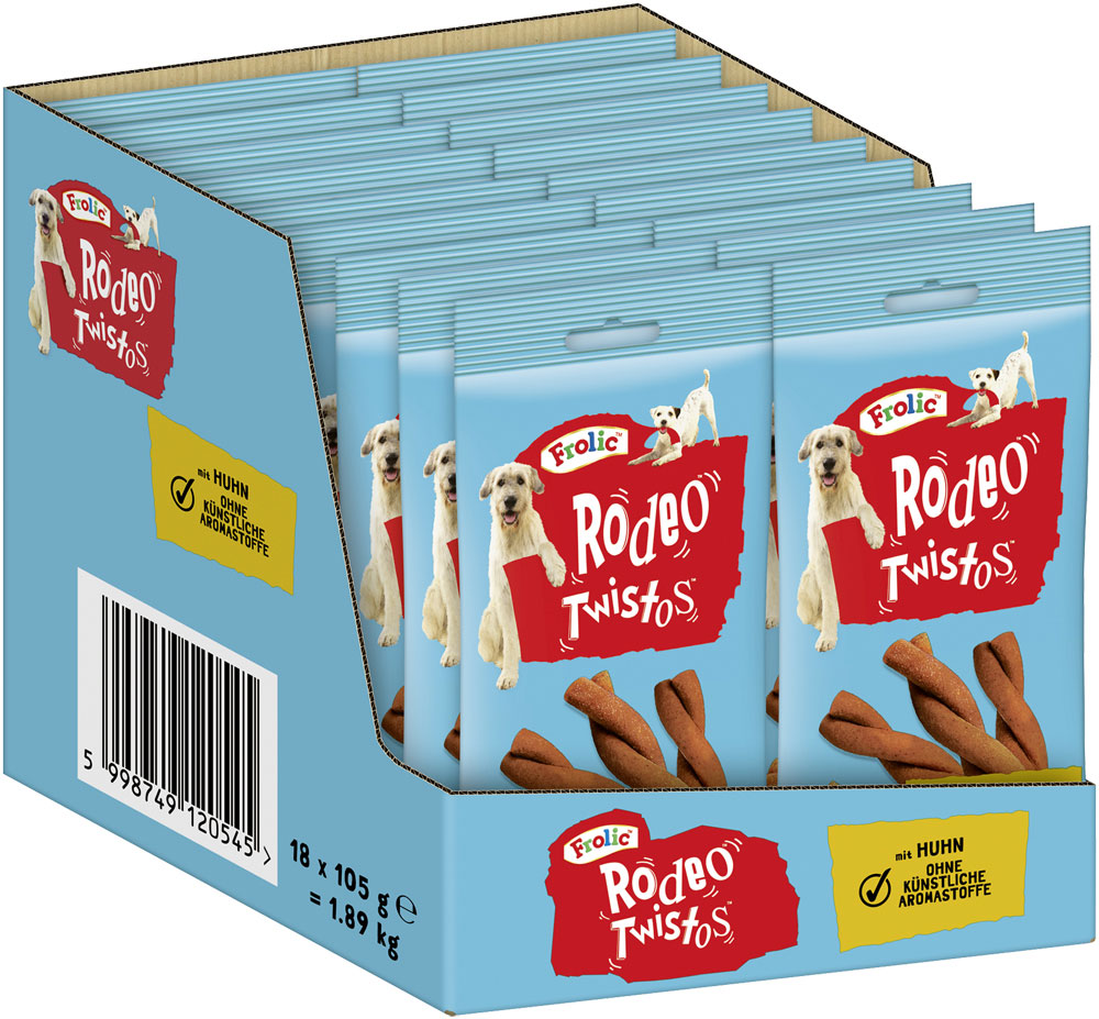 Frolic - Rodeo mit Geflügel 6 Stück - 18 x 105g - 3