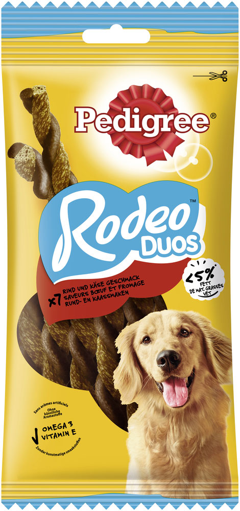 Pedigree - Rodeo Duos mit Rind &amp; Käse