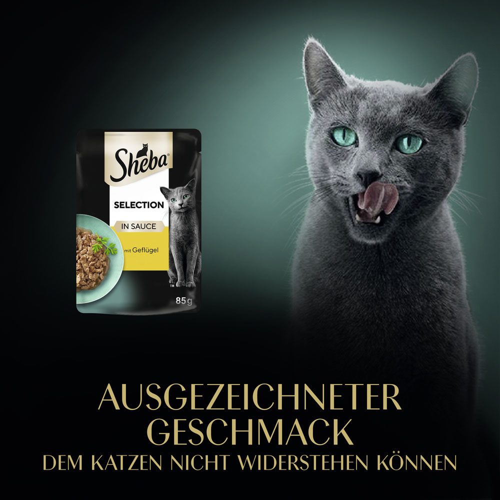 Sheba - Selection Sauce mit Geflügel - 28 x 85g - 9