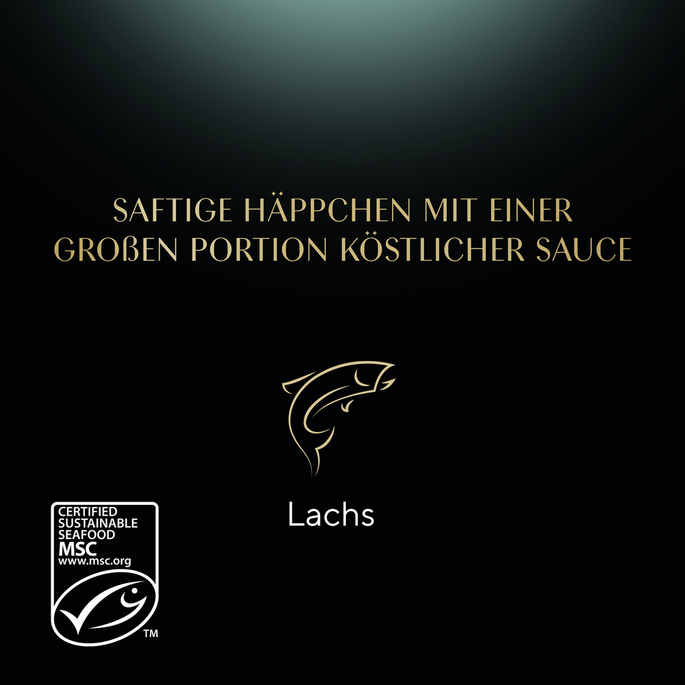 Sheba - Sauce Collection Lover mit Lachs (MSC) - 22 x 85g - 9
