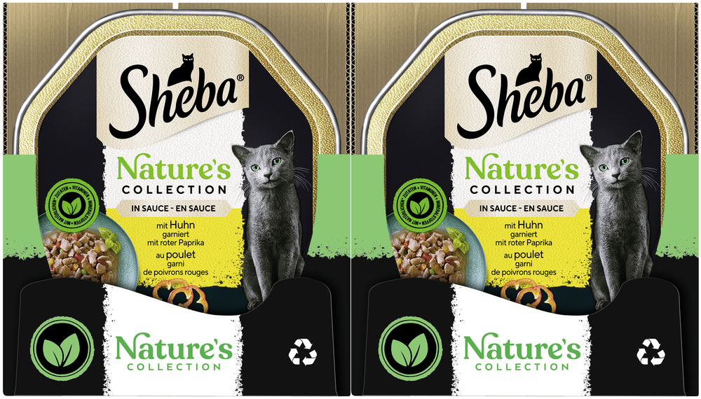 Sheba - Natures Collection in Sauce mit Huhn - 22 x 85g - 3