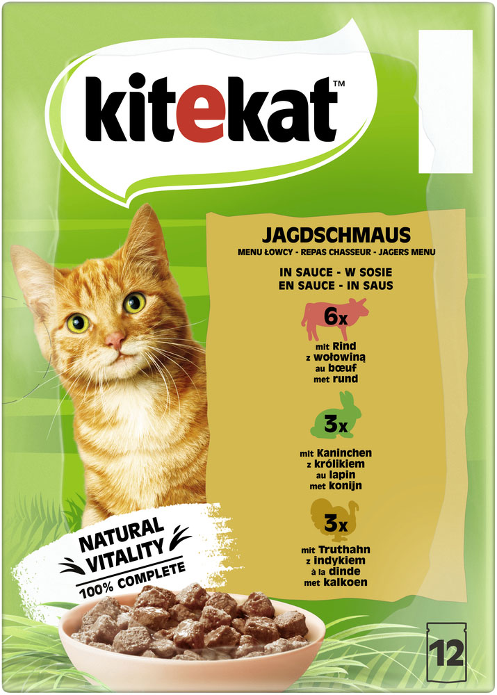 Kitekat - MP Jagdschmaus - 4 x 12X85g - 5