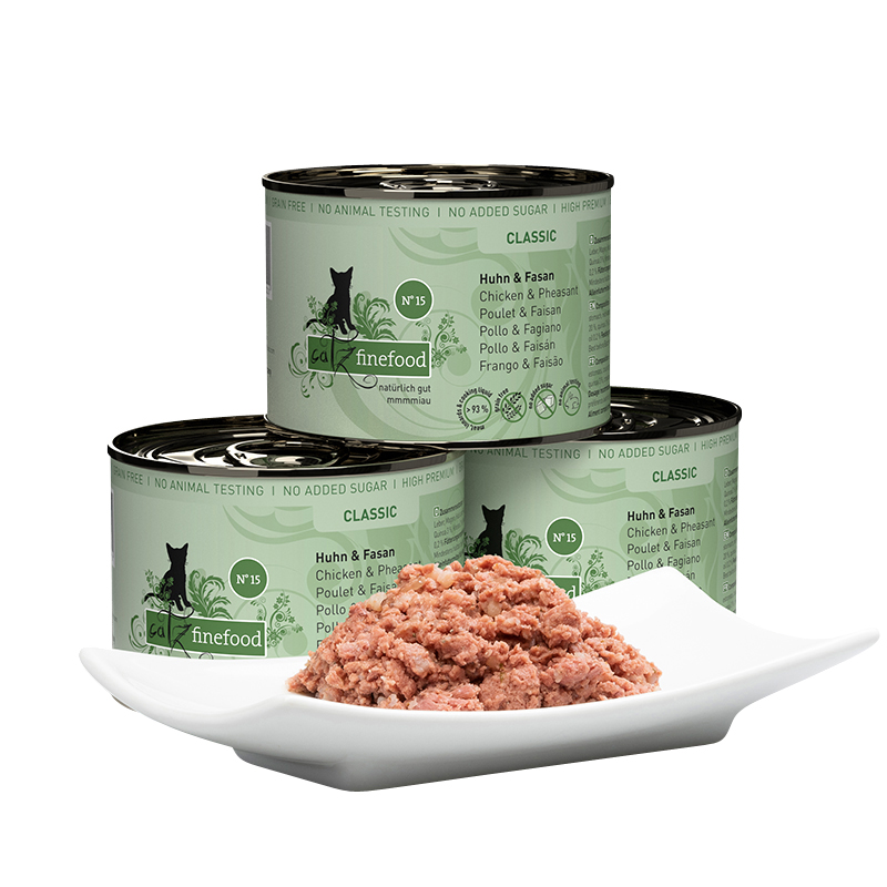 Catz Finefood - No. 15 Huhn & Fasan - 6 x 200g - 3