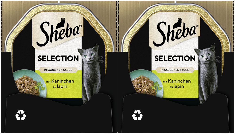 Sheba - Selection Kaninchen in Sauce - 22 x 85g - 3