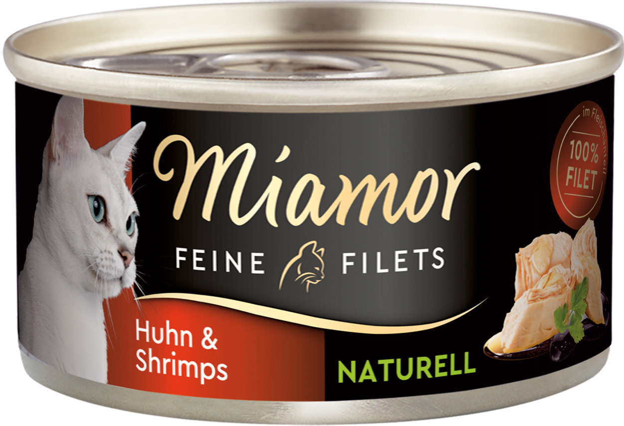 Feine Filets Huhn & Shrimps
