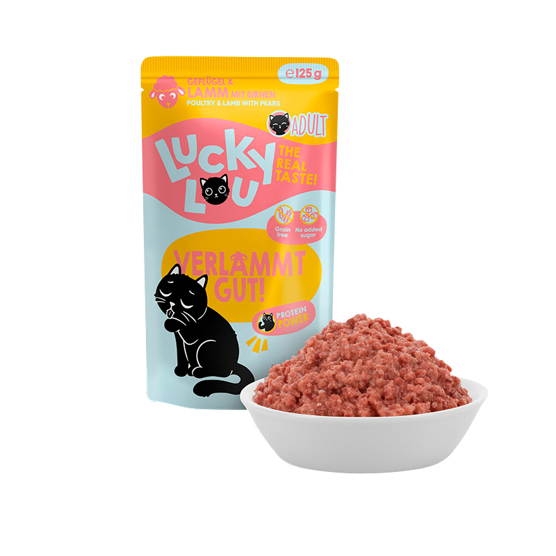 Lucky Lou - Geflügel & Lamm - 16 x 125g - 3