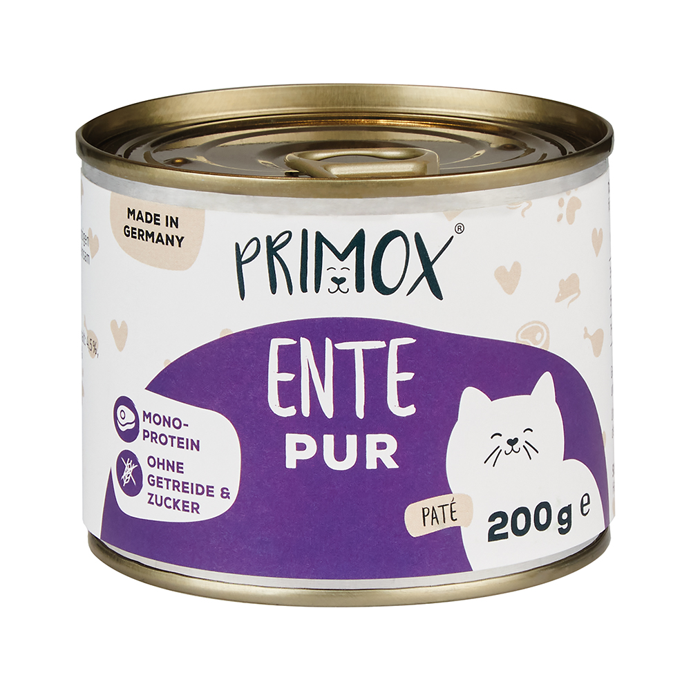 Katzenfutter Ente Pur 6x200g