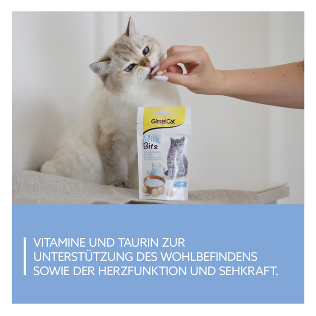 GimCat - Milk Bits - 8 x 40g - 5