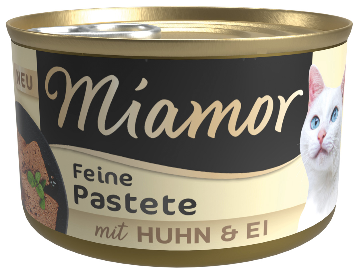 Miamor Feine Pastete mit Huhn & Ei