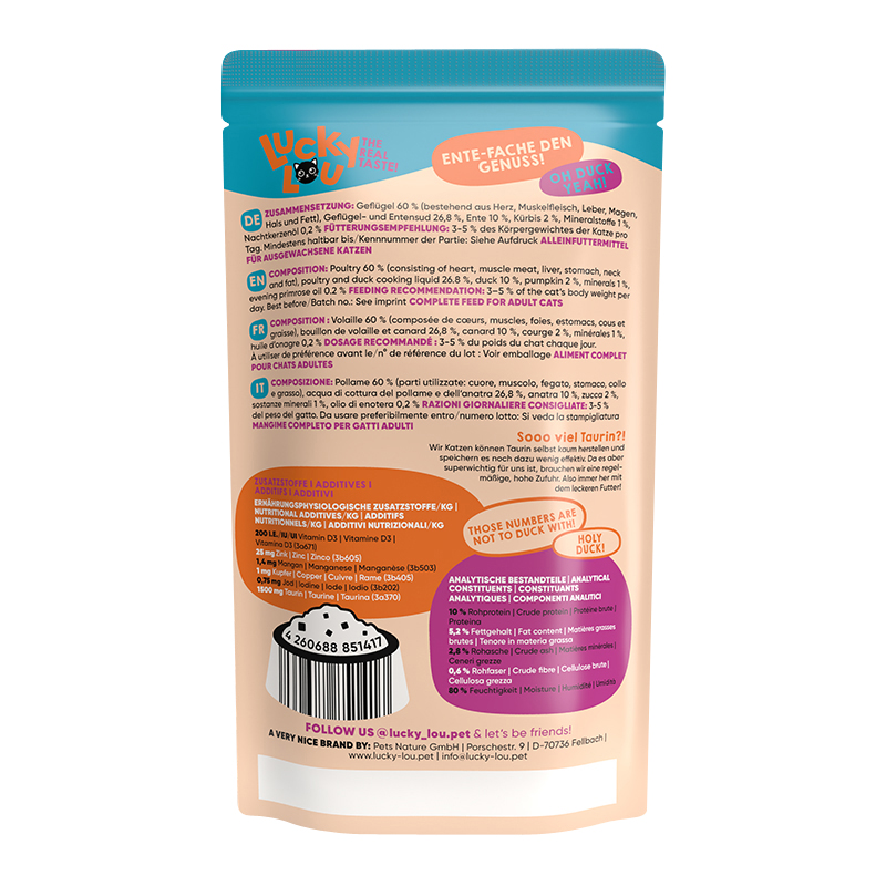 Lucky Lou - Geflügel & Ente - 16 x 125g - 2