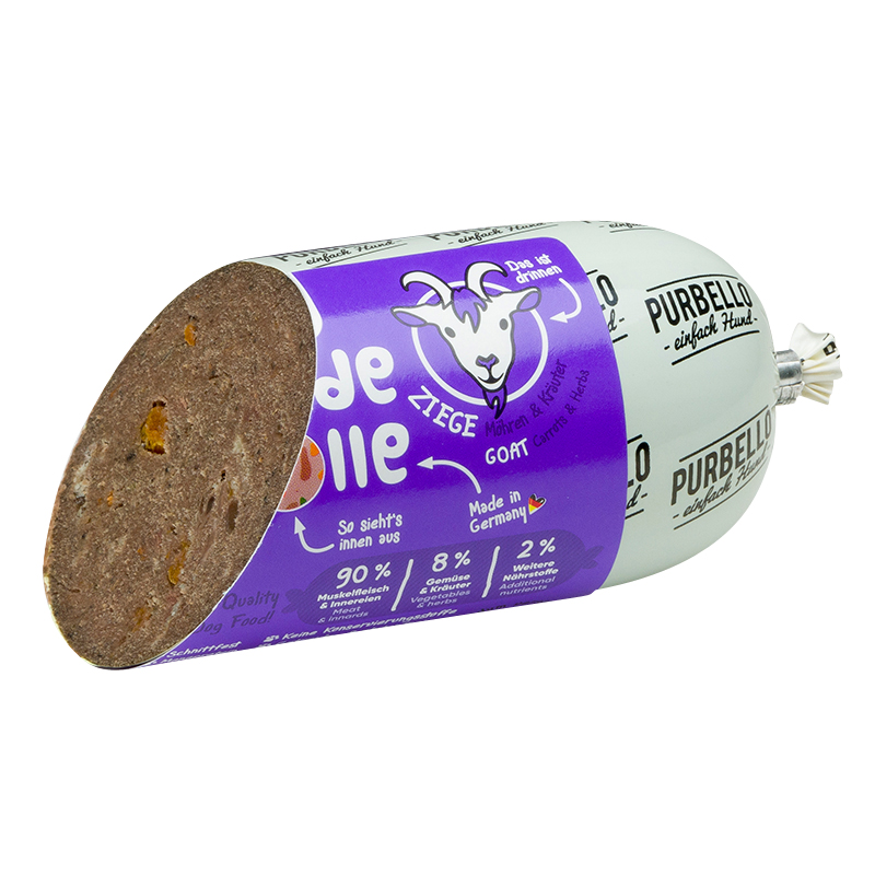 Purbello - Hunderolle mit Ziege - 1 x 200g - 3