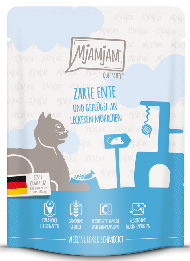 zarte Ente & Geflügel an leckeren Möhrchen