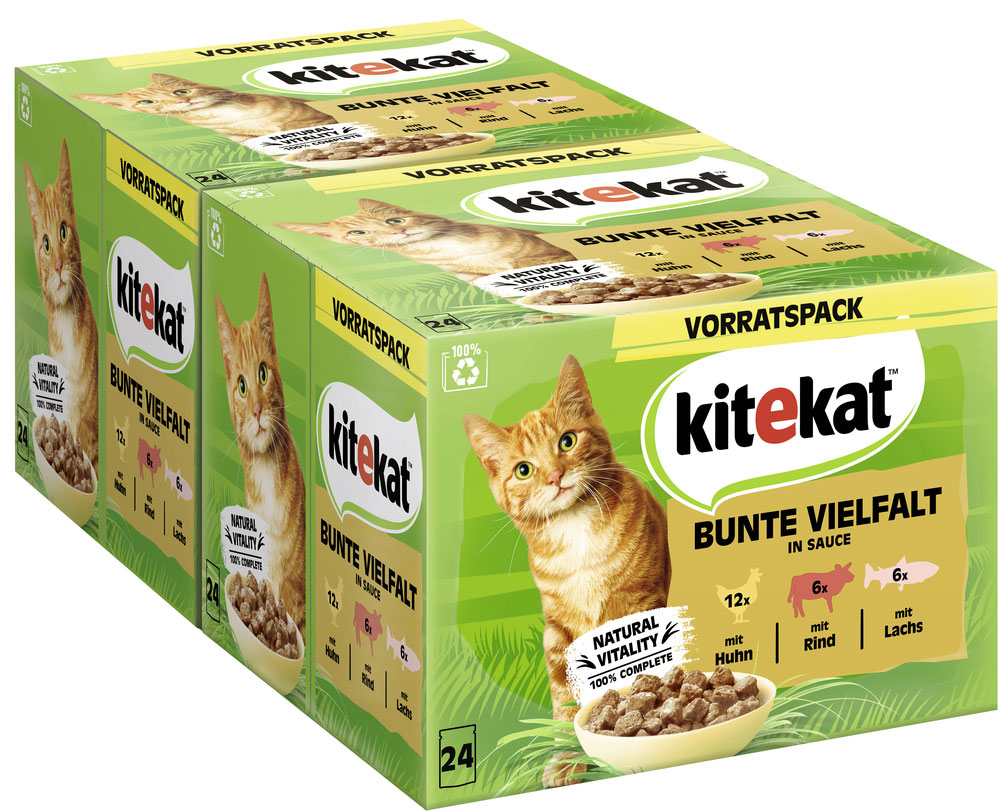 Kitekat - MP Bunte Vierfalt - 2 x 24X85g - 2