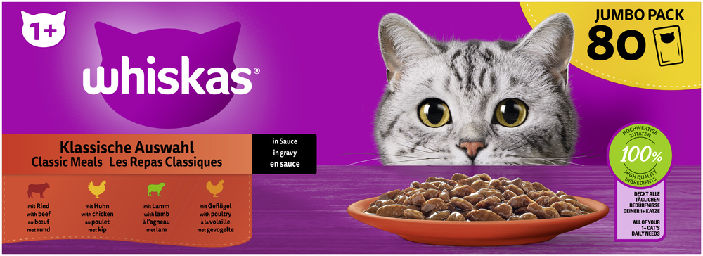 Multipack Jumbo Pack 1+ Klassische Auswahl in Sauce