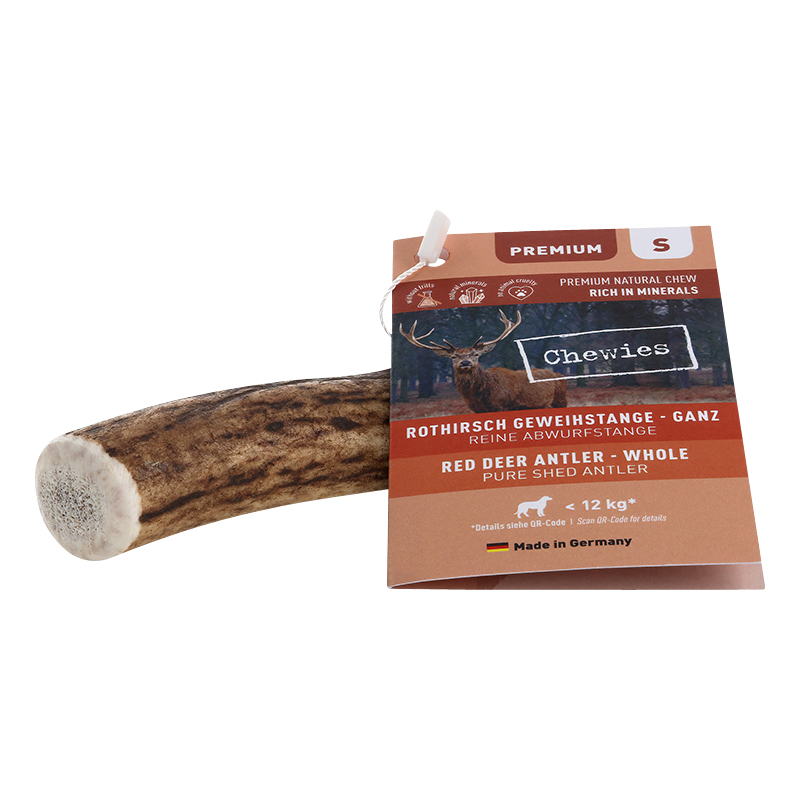 Chewies - Rothirsch-Geweihstange S - 1 x 1 Stück - 2