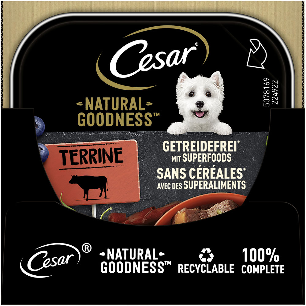 Cesar - Goodness Terrine mit Rind getreidefrei - 16 x 100g - 3