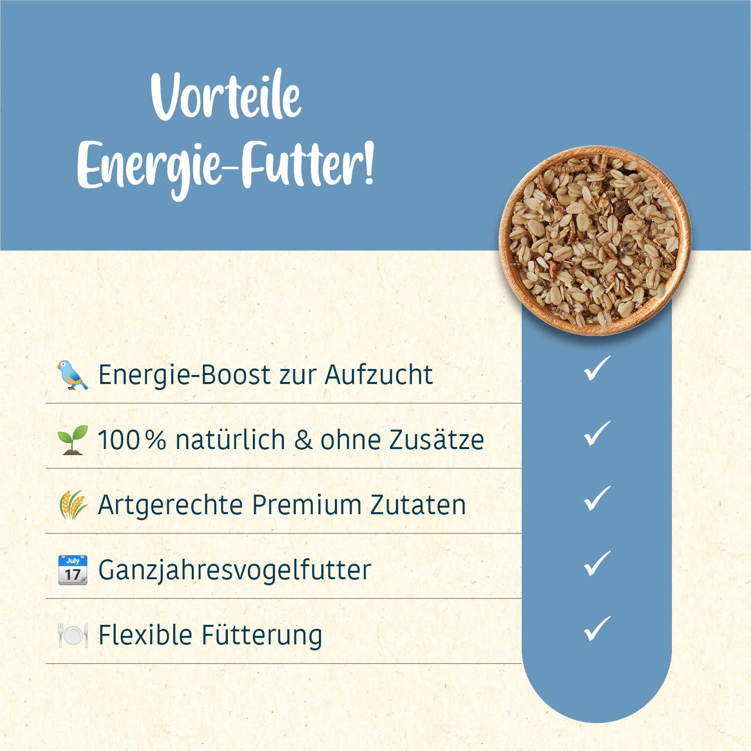 elles - Aufzucht-Power 750g - 1 x 750g - 4