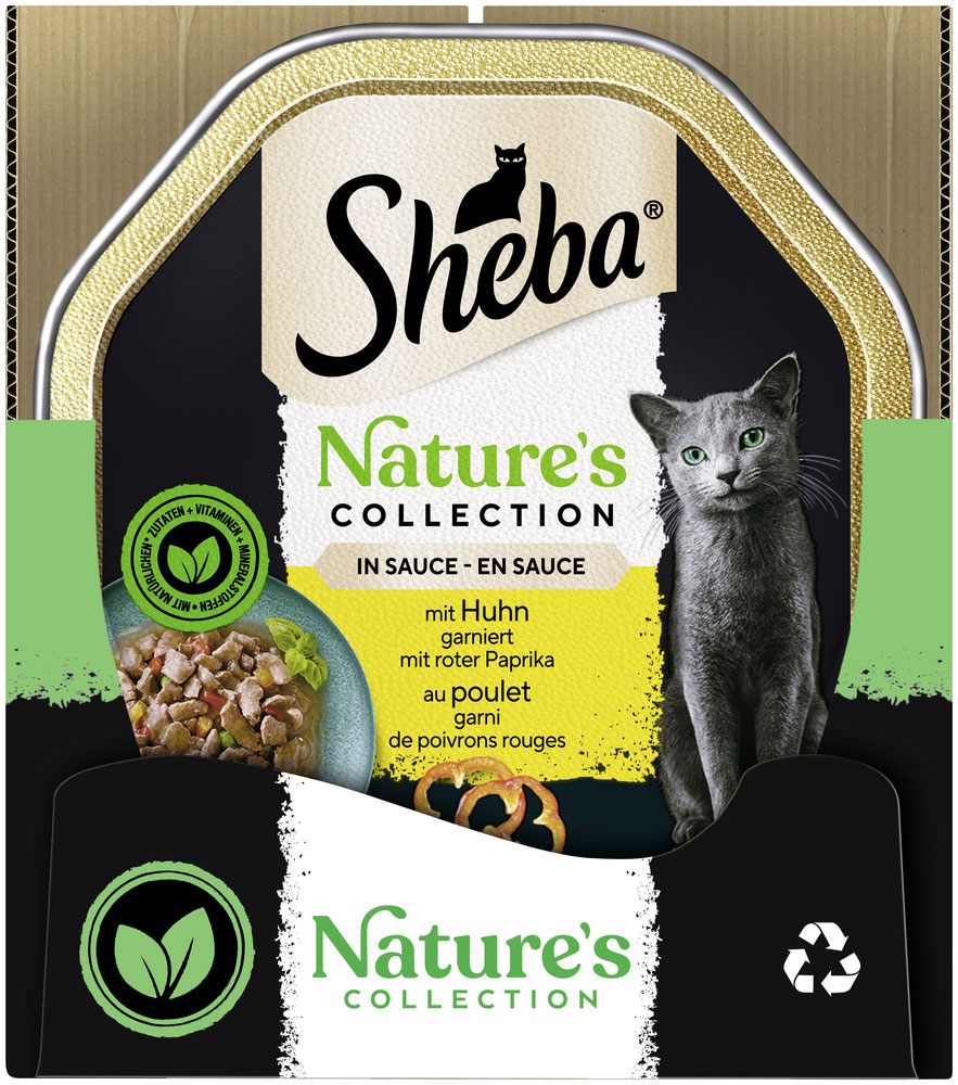 Sheba - Natures Collection in Sauce mit Huhn - 22 x 85g - 4