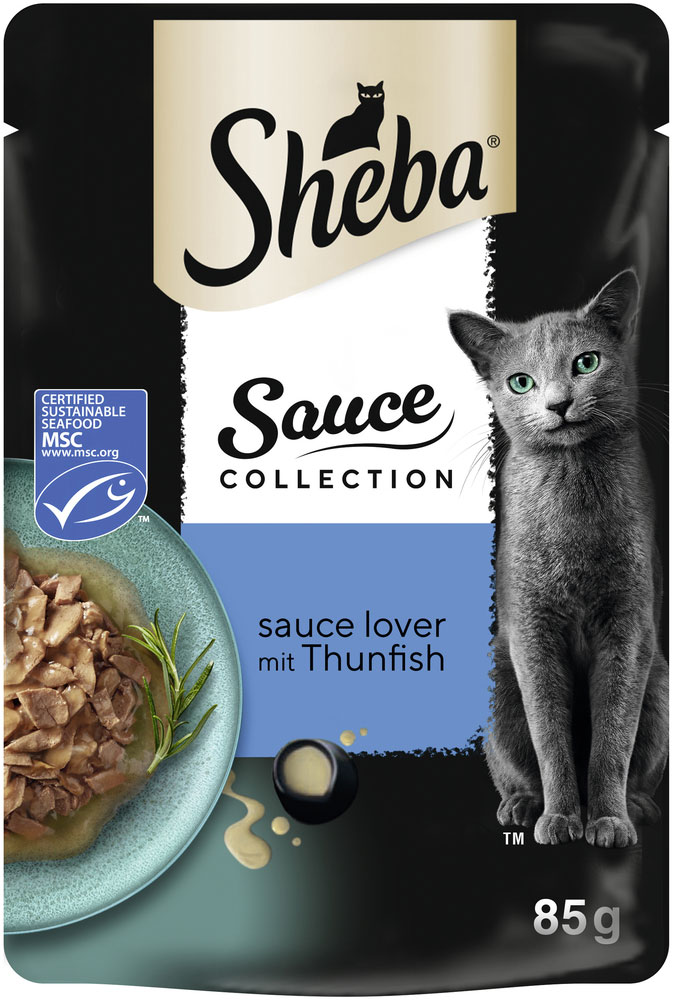 Sheba - Collection Sauce Lover mit Thunfisch (MSC) - 28 x 85g - 2