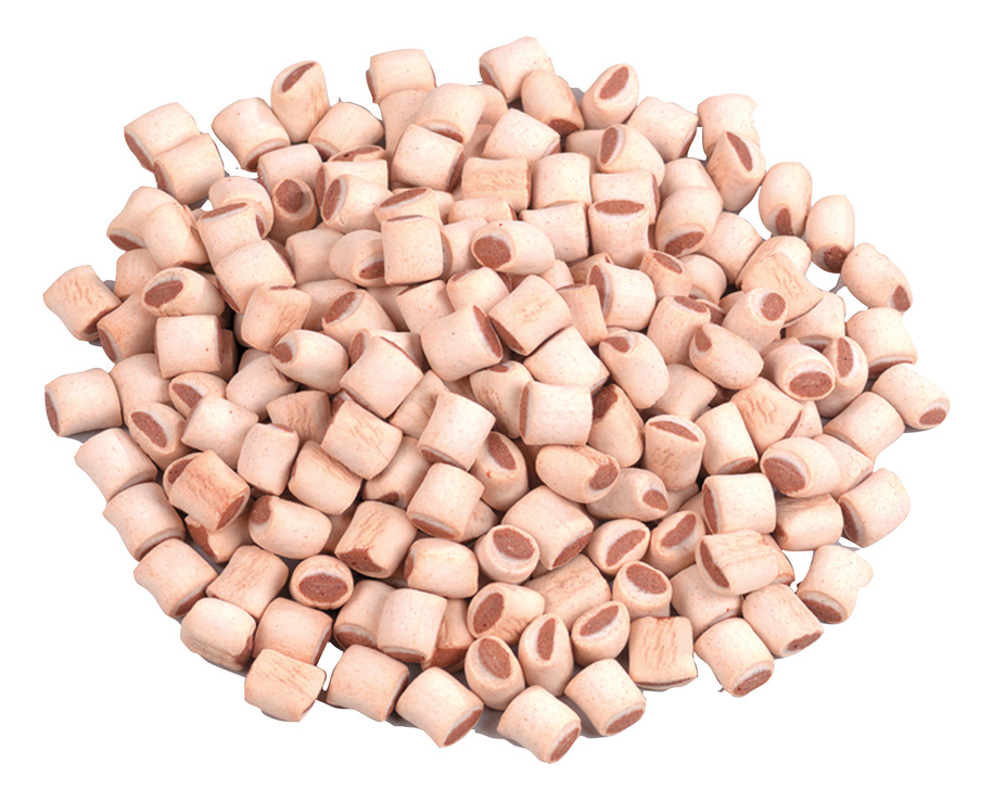 Primox Hundekeks Mini Röllchen 10 kg mit Lachs