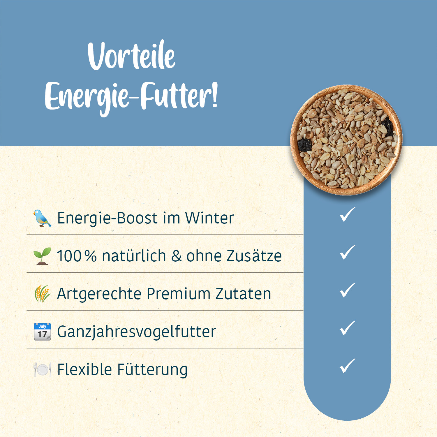 elles - Energie-Mix 750g - 1 x 750g - 4