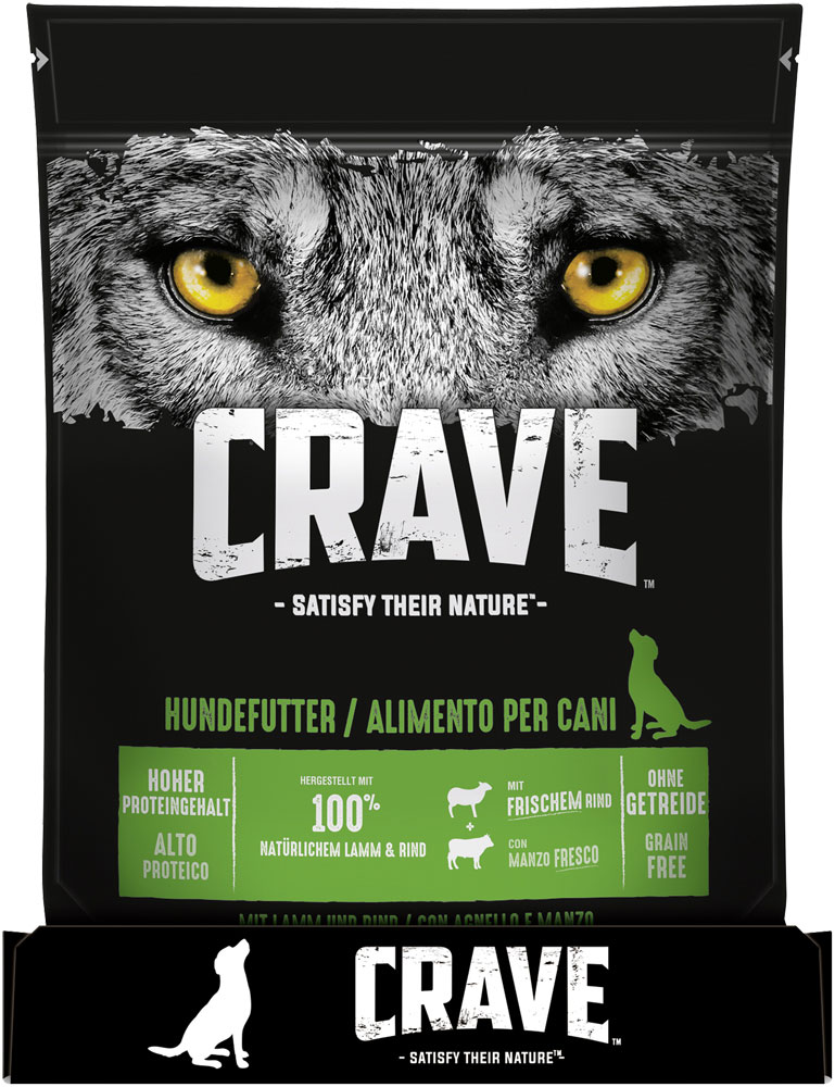 Crave - Adult Lamm & Rind - 1 x 1kg - 3