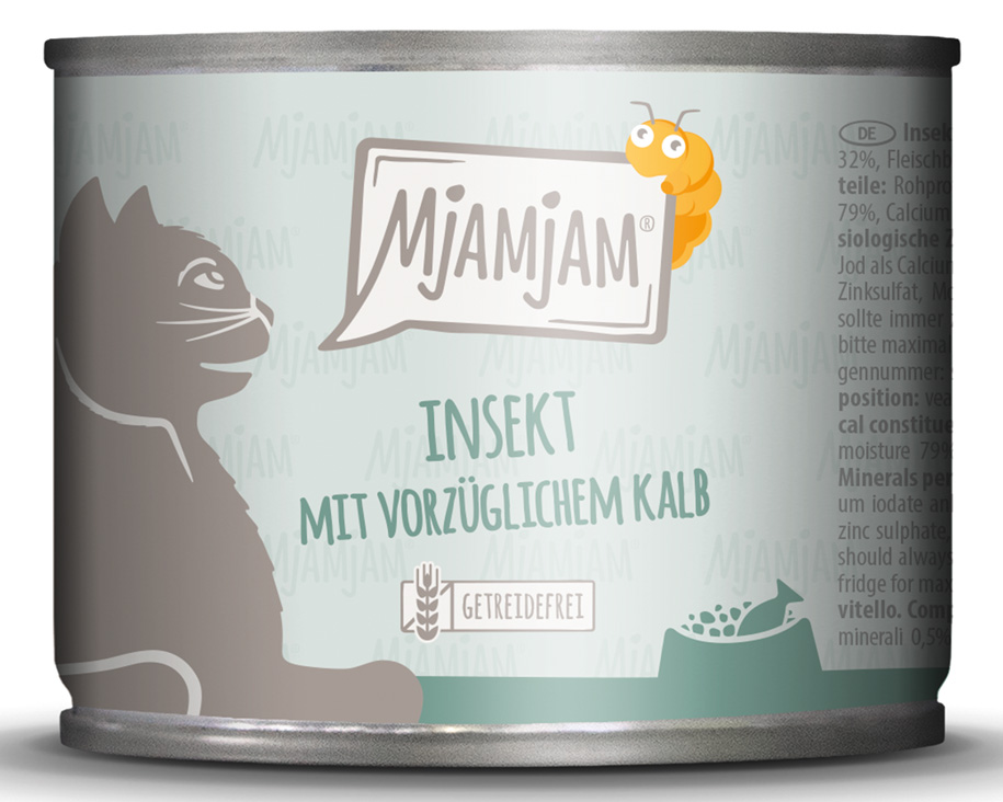 Insekt mit vorzüglichem Kalb