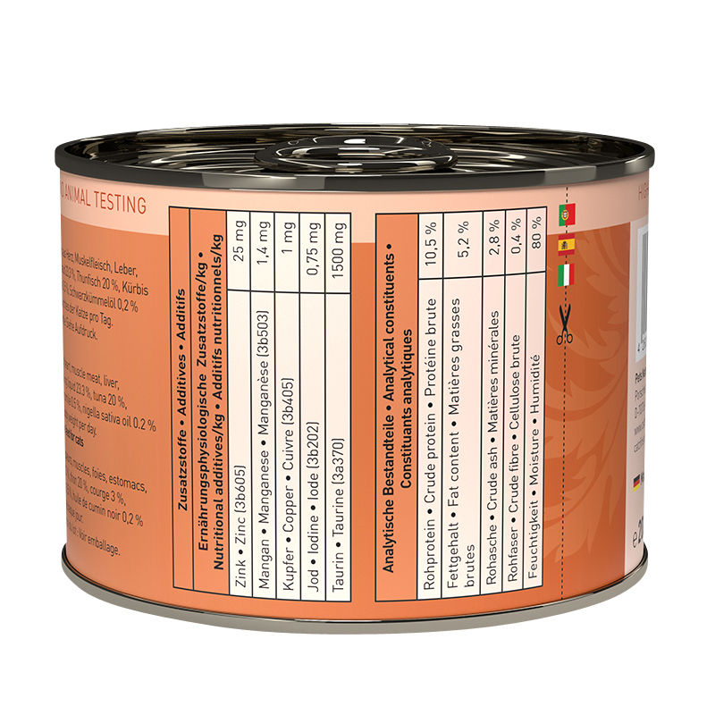 Catz Finefood - No. 25 Huhn & Thunfisch - 6 x 200g - 2