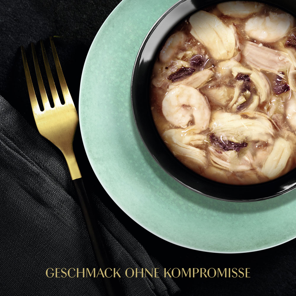 Sheba - Filets mit Huhn & Garnelen - 16 x 60g - 5