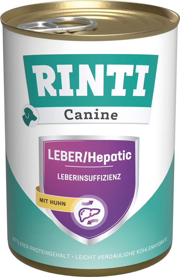 Rinti Canine Leber/Hepatic Huhn