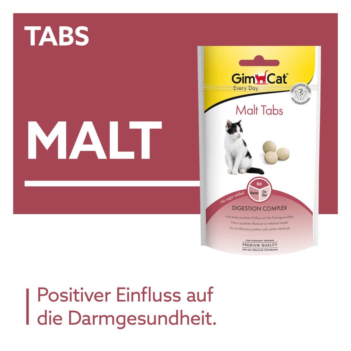 GimCat - Malt Tabs - 8 x 40g - 3
