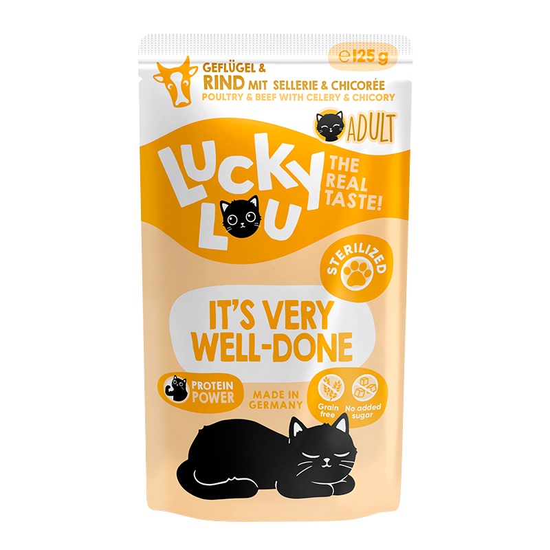 Sterilized Geflügel & Rind