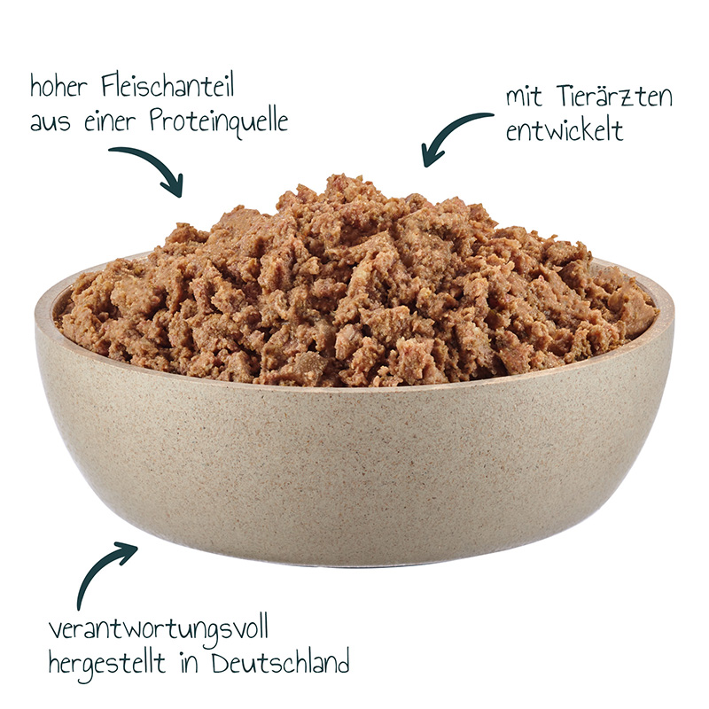 Primox - Hunde Nassfutter MENÜ mit Pute 6 x 400g - 6 x 400g - 2