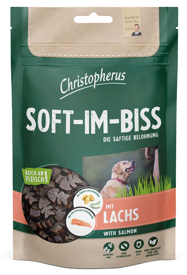 Soft im Biss mit Lachs