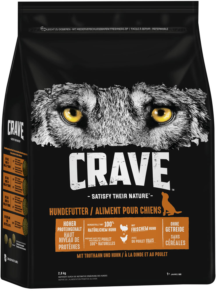 Crave - Adult Truthahn & Huhn - 1 x 2,8kg - 3