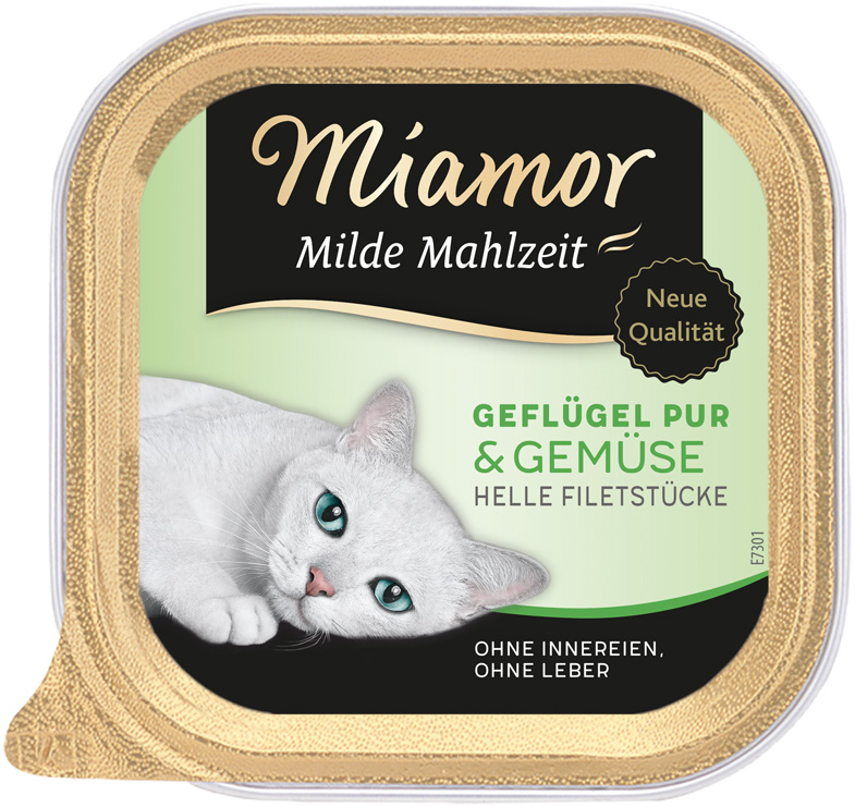 Milde Mahlzeit Geflügel & Gemüse