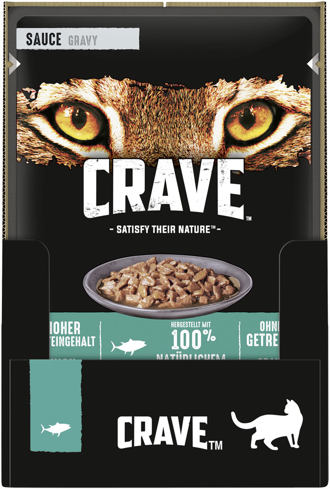 Crave - Thunfisch mit Sauce - 28 x 85g - 3