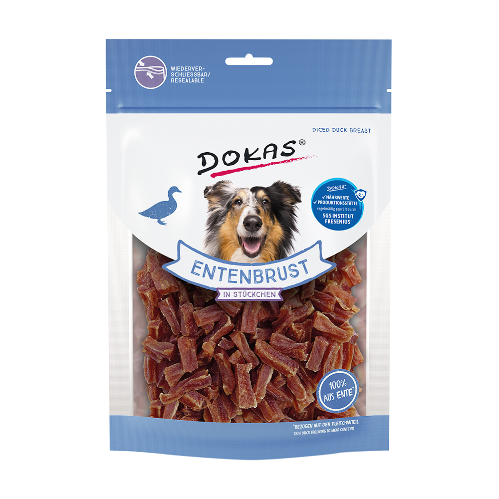 Entenbrust in Stücken