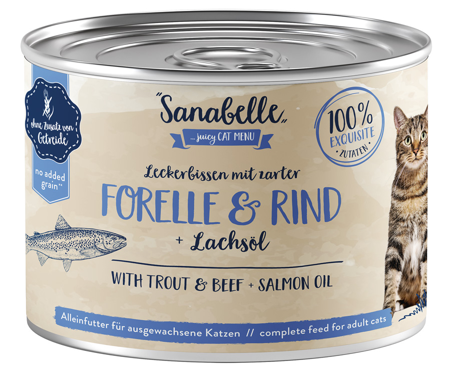 Forelle & Rind + Lachsöl
