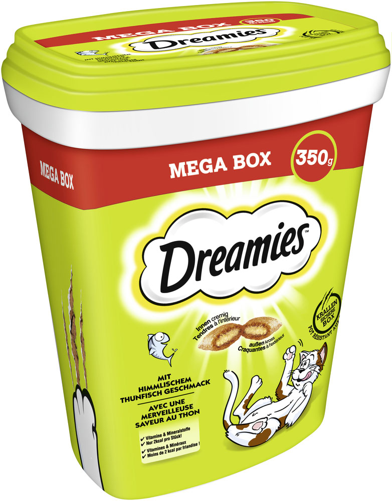 Dreamies - Dreamies Box mit Thunfisch - 1 x 350g - 2