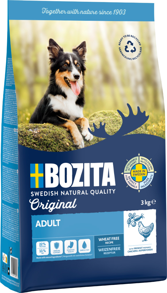Bozita - Original Adult - 1 x 3kg - 5