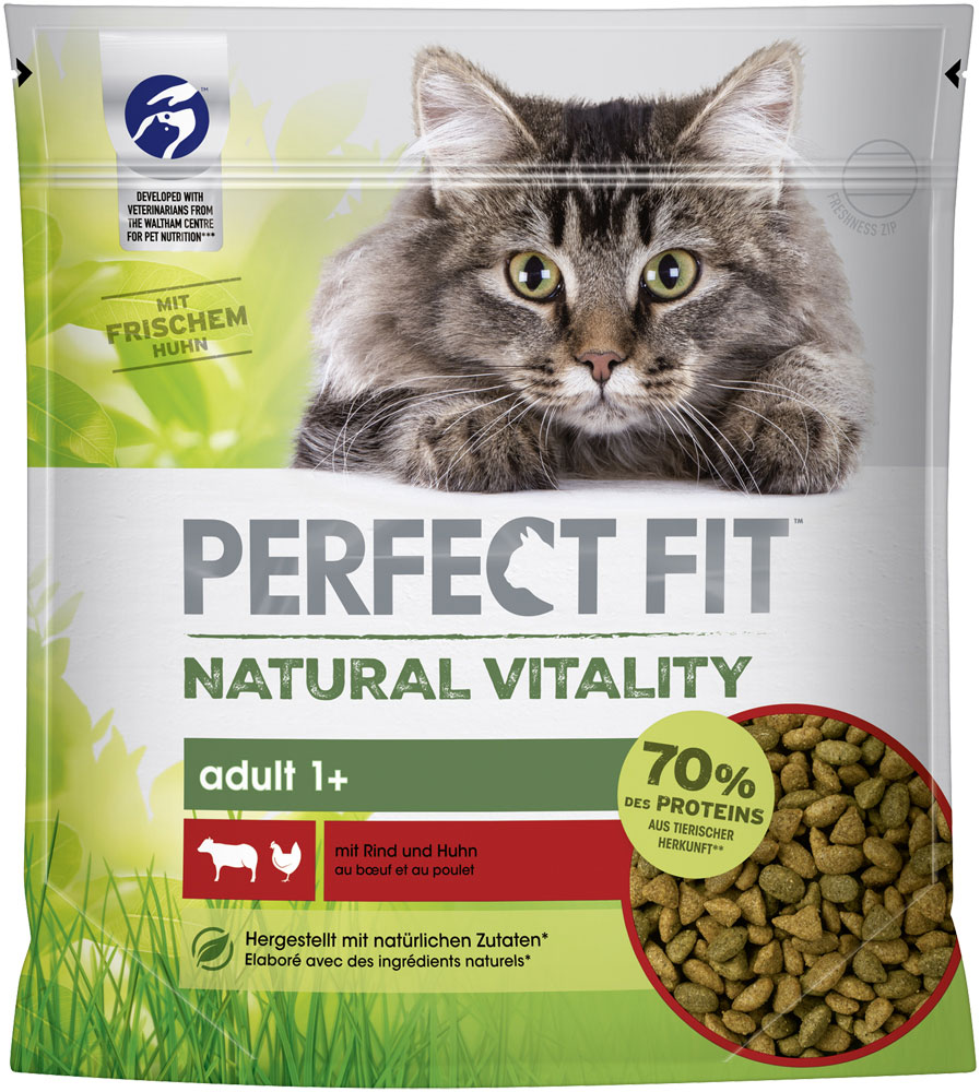 Perfect Fit - Natural Vitality mit Huhn&Rind Adult 1+ - 1 x 650g - 2