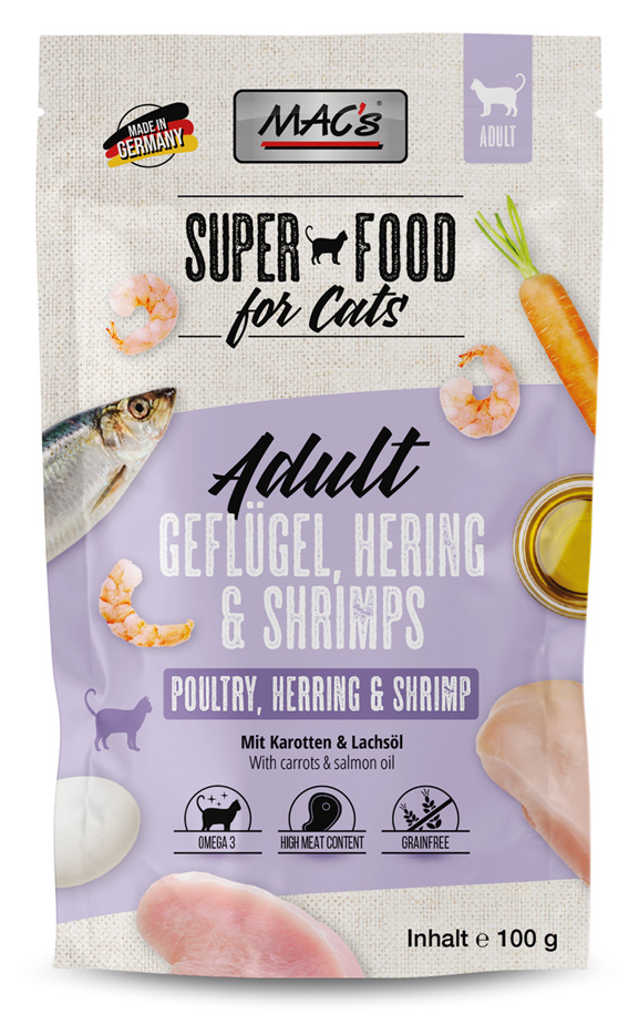 CAT Hering und Shrimps