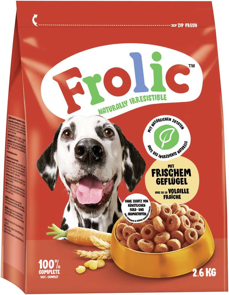 Frolic - Geflügel - 1 x 2,6kg - 2