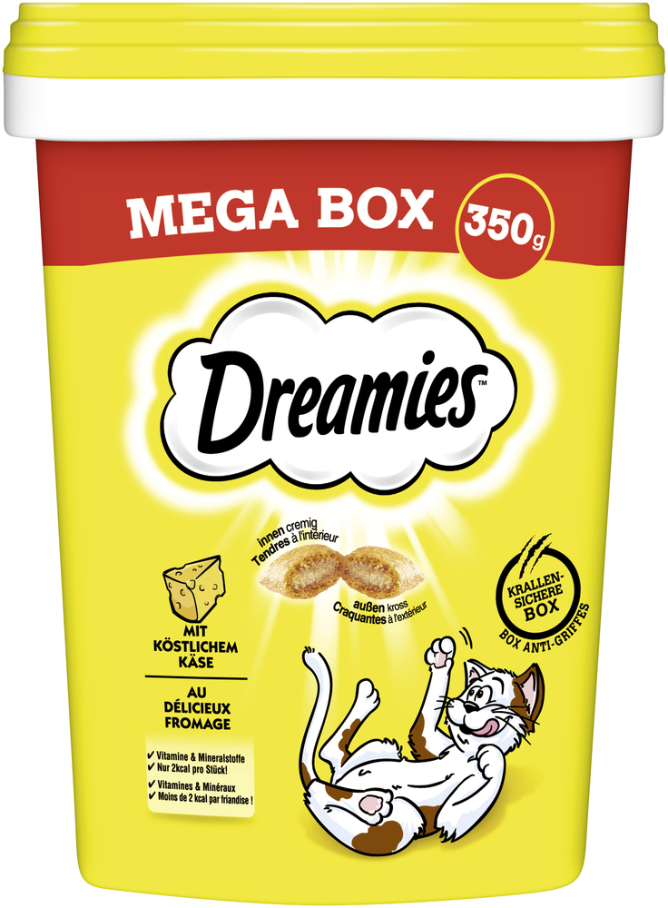 Dreamies Box mit Käse